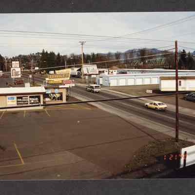 Photograph from Railroad Trestle in Springfield, 1990