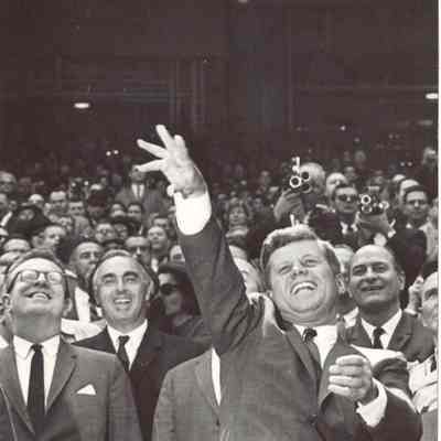 Photograph of John Fitzgerald Kennedy circa 1959 or 1960