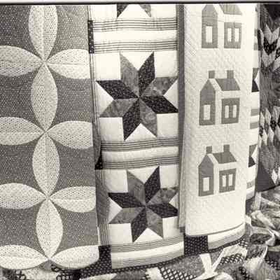 Photograph of Quilt Exhibit at Springfield Museum, Oregon, Undated