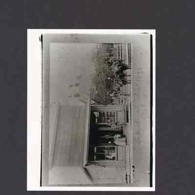 Photograph, Dr. Van Valzah's Drug Store, Springfield, 1896.