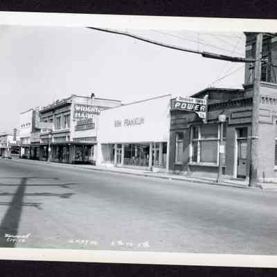Photograph of Main St, Springfield, Oregon, 1946