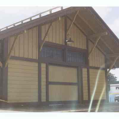 Photograph of the Springfield Train Depot, circa 1992