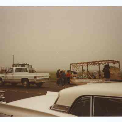 Photograph of the Springfield Christmas Parade, circa 1990
