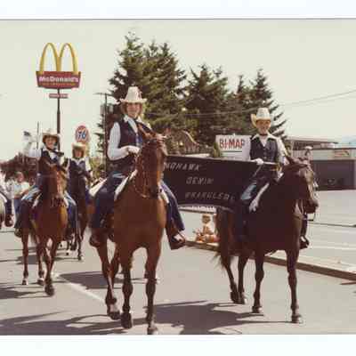 Photograph of a Summer parade, Springfield, circa 1979