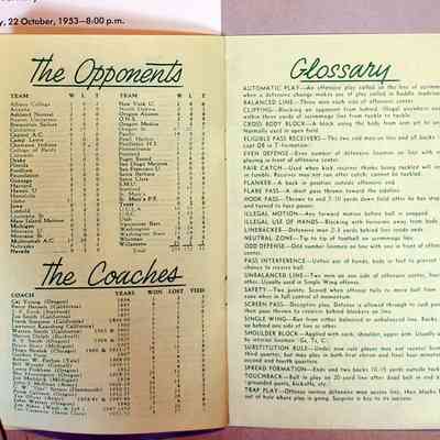85 ("Football is Fun" Open to 7)