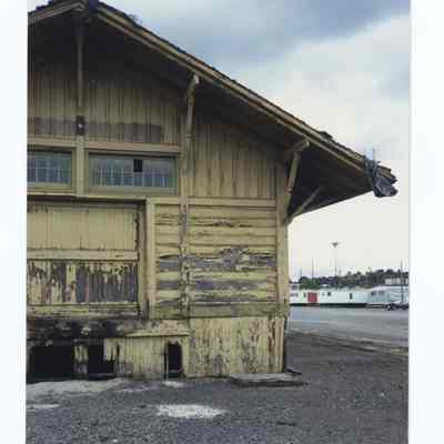 Photograph of the Springfield Train Depot, 1988