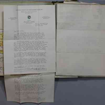 Pages 64 - 65 letter unfolded