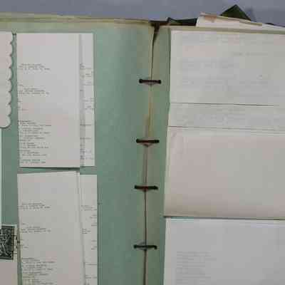 Pages 64 - 65 sixth letter unfolded