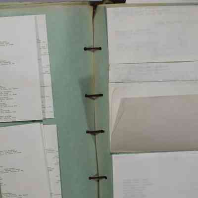 Pages 64 - 65 seventh letter unfolded