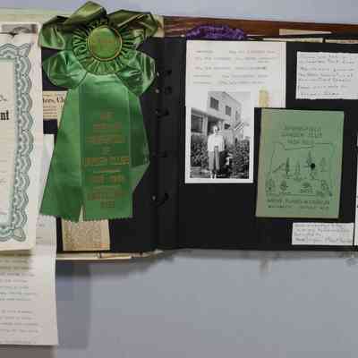 Pages 70 - 71 Award of Achievement unfolded