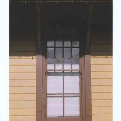 Photograph of the Springfield Chamber of Commerce building, former Train Depot, circa 1992