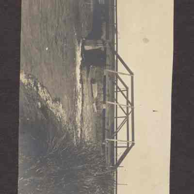 Photograph of Mill Race Bridge. Date unknown.