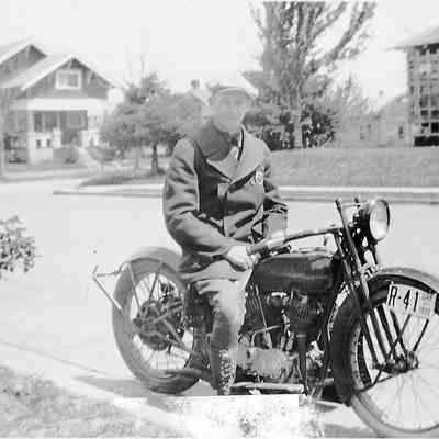 Photograph, Bill Davis Sr., Springfield, 1928-29