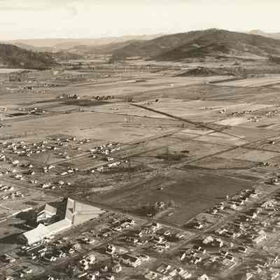Aerial view of Springfield High School