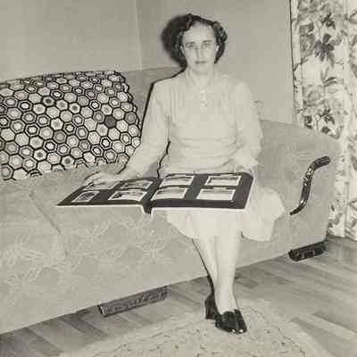 Photograph of Lucille Vitus, circa 1948