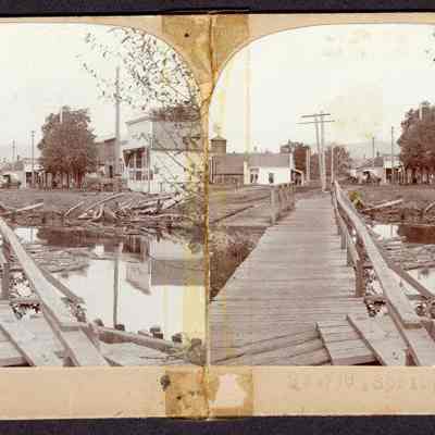 Photograph, Mill Street, Springfield, 1891