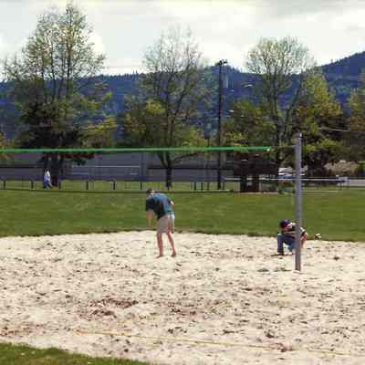 Photograph of Thurston Park Sand Volleyball, Springfield, Oregon, 1997