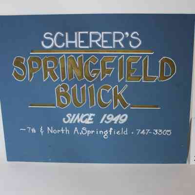 Springfield Buick Sign
