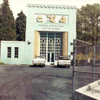 Photograph of Leaburg Power Plant City of Eugene, McKenzie Valley, Oregon