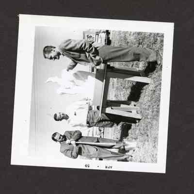 Photograph of the Dedication of the Concrete Horse, Springfield, Oregon, 1959