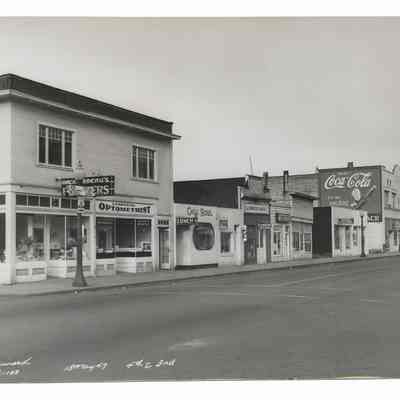 Photograph of Main Street, 4th to 3rd, Springfield, May 18th 1947