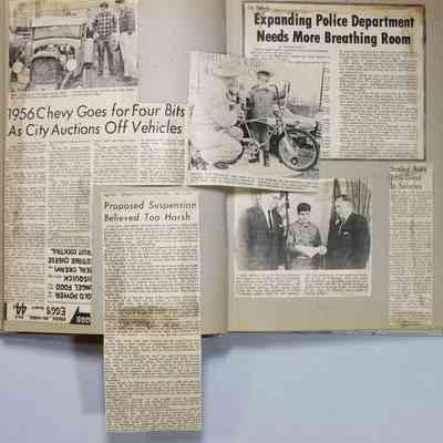 Pages 8-9 Clippings unfolded)