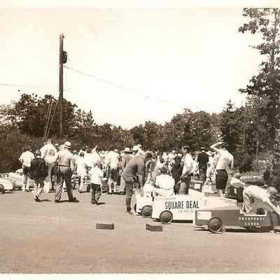 Photograph of Soap Box Derby Race, Springfield, Oregon, 1964