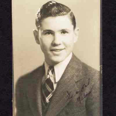 Photograph of Melvin Cunningham, 1939