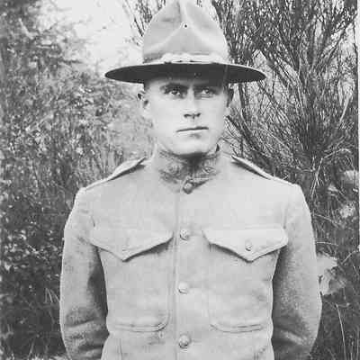 Photograph of Smith Mountjoy in WW1 uniform, undated