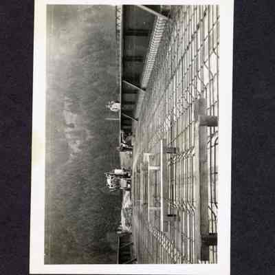 Photograph of Bridge Construction. March 15, 1937.