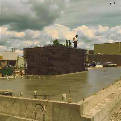 Photograph of Construction of U.S. Bank Building; 1976