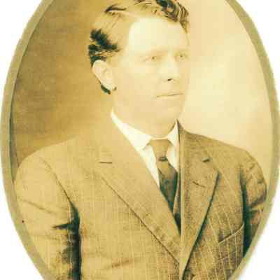 Photograph of Welby Stevens, Early Mayor of Springfield, Oregon, Photo taken Prior 1924