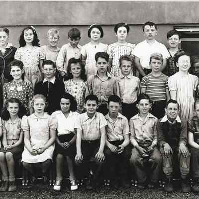 4th Grade Class Photo, 1940s