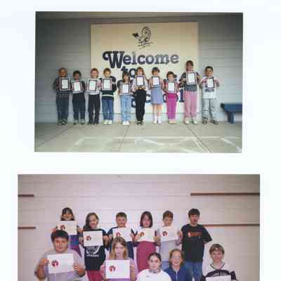 Photographs of Awards, Prizes and Miscellaneous School Events, Centennial Elementary School, circa 1990-2000s