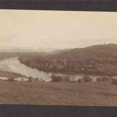 Photograph of Springfield area hills, Oregon, 1908
