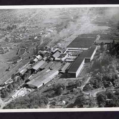 Ariel Photograph from Valley Flying Service Inc, Harrisburg, Oregon, Undated