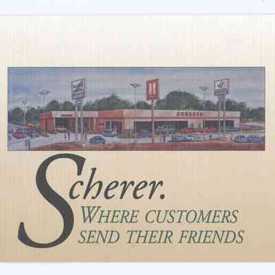 Scherer Motors Promotional Brochure, circa 1980