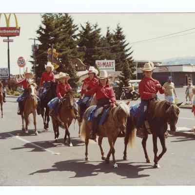 Photograph of a Summer parade, Springfield, circa 1979