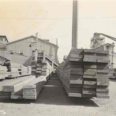 Photograph of Rosboro Mill, Springfield, OR, 1950