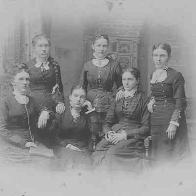 Photograph of Six Women, circa 1900