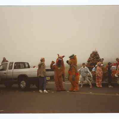 Photograph of the Springfield Christmas Parade, circa 1990