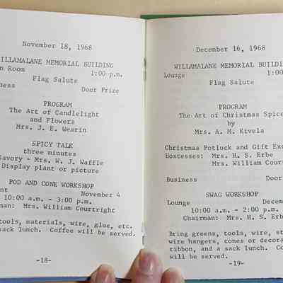 Page 9 booklet (pages 18 and 19)
