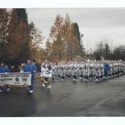 Photograph of the Springfield Christmas Parade, circa 1997