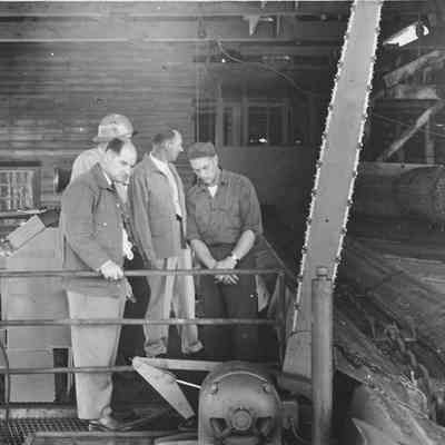 Photograph of Booth-Kelly Mill Renovations, 1956