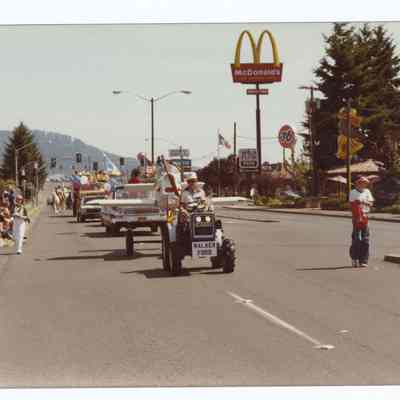 Photograph of a Summer parade, Springfield, circa 1979