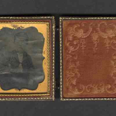 Daguerreotype, Young Boy Seated
