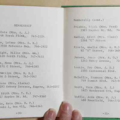 Page 9 booklet (pages 30 and 31)