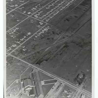 Aerial photograph of Springfield, undated