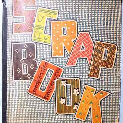Scrapbook created by Virginia Townsend Reynolds, circa 1940s