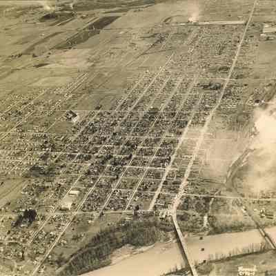 Aerial view of Springfield